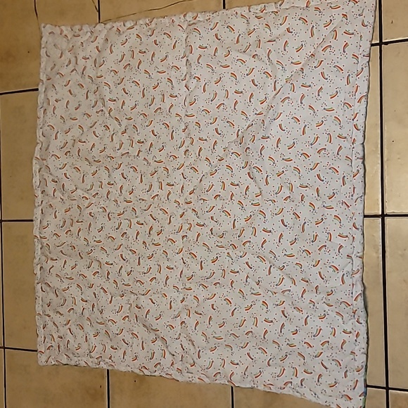 Vintage Disney baby blanket crib comforter blanket all over print multicolored - Picture 4 of 5